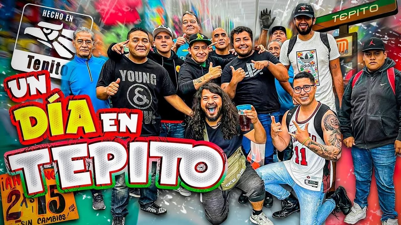 😱UN DIA EN TEPITO CON EL CREW🔥