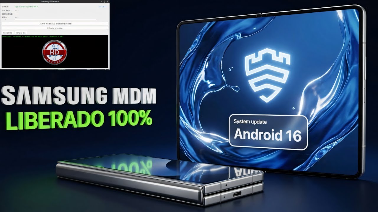 SAMSUNG MDM: LIBERAÇÃO DEFINITIVA 100% (Knox Ativo + Android 16 + Reset Livre)