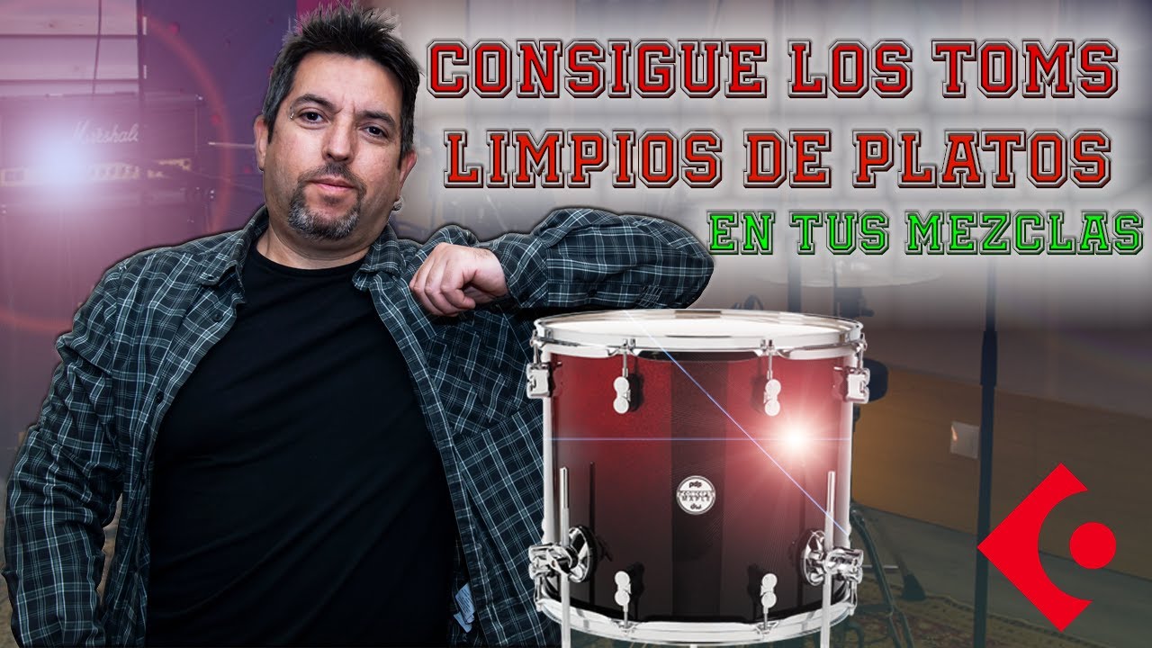 Limpiar toms, truco infalible para que suenen increíbles