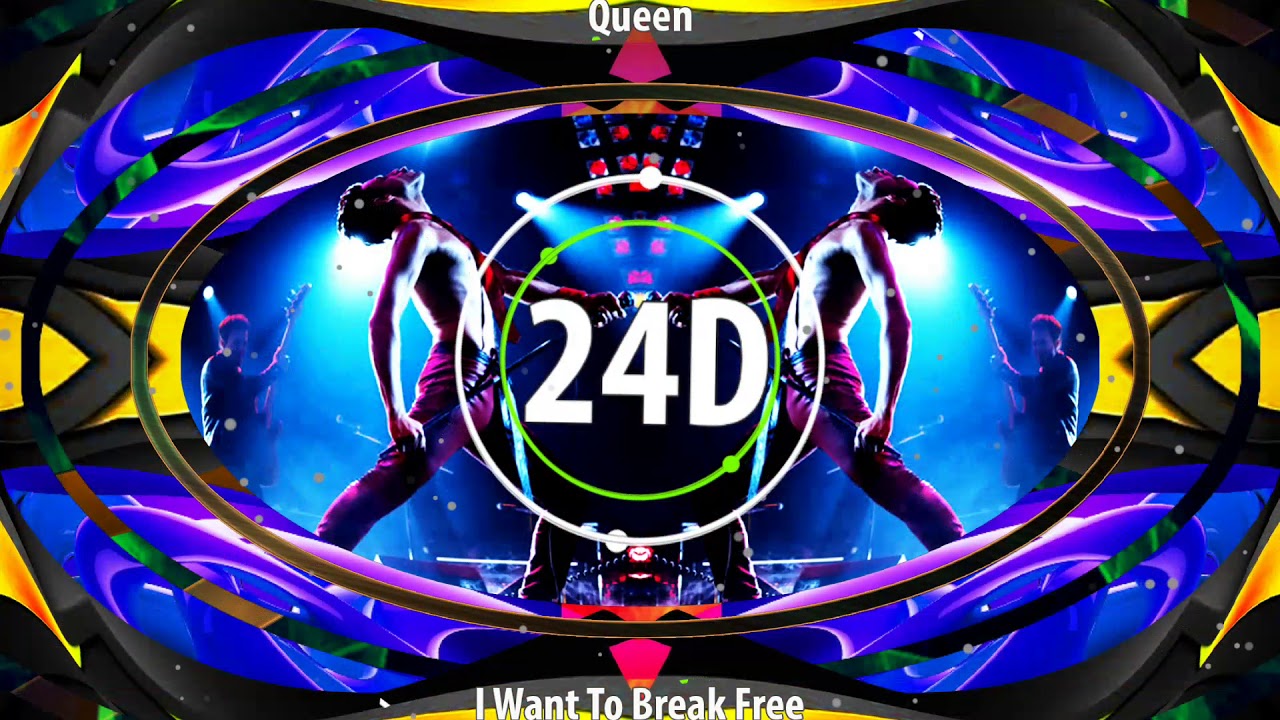 Queen - I Want To Break Free(24D AUDIO)🎧  (Use Headphones)