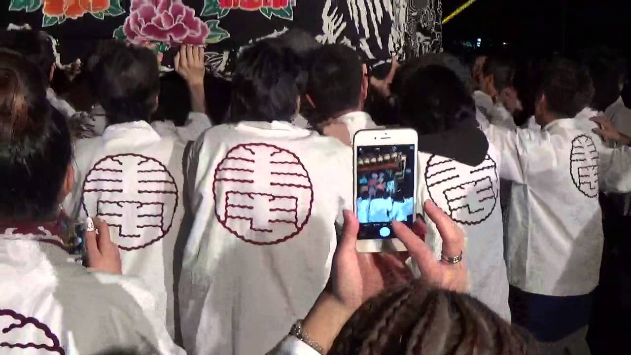 北之町上組2015　宮出し