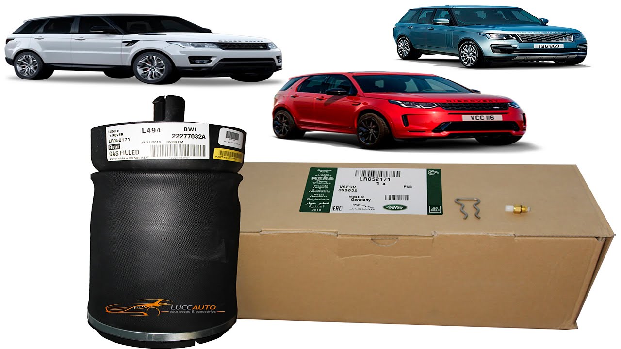 Bolsa De Ar Traseira Range Rover Sport E Vogue 2013 A 2018