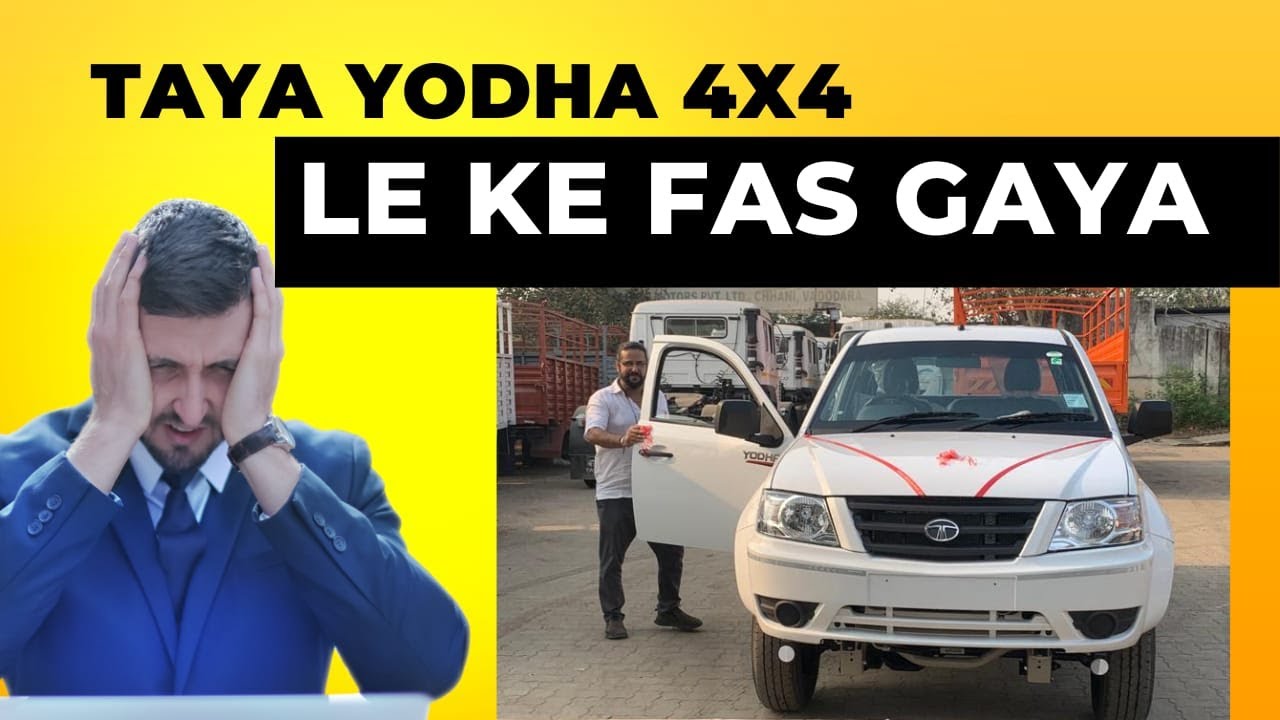 Tata yodha 4x4 private ownership TATA YODHA white plate first experience