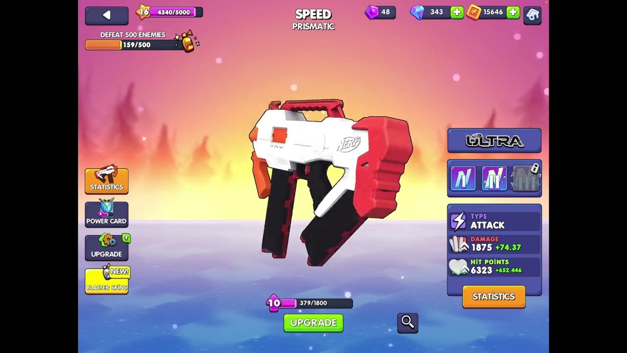 Nerf Superblast - Showcasing the Ultra Speed blaster