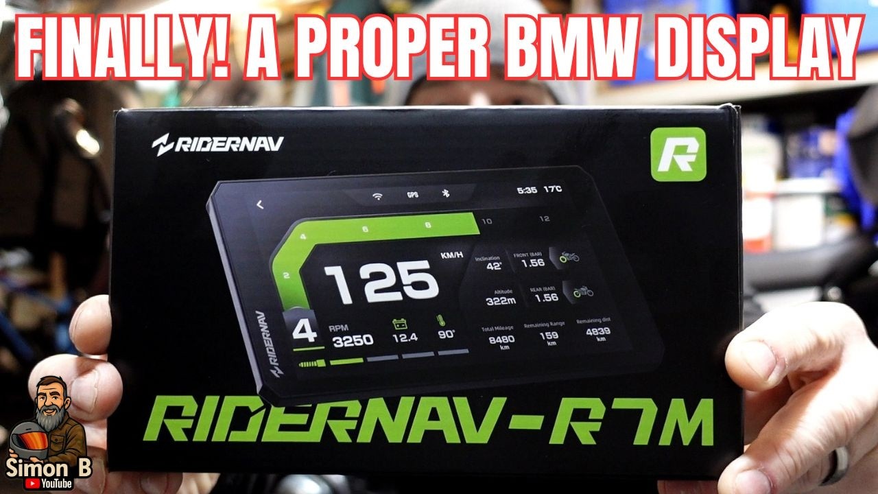 BMW Sat Nav Upgrade You’ll Actually Want | RiderNav R7M