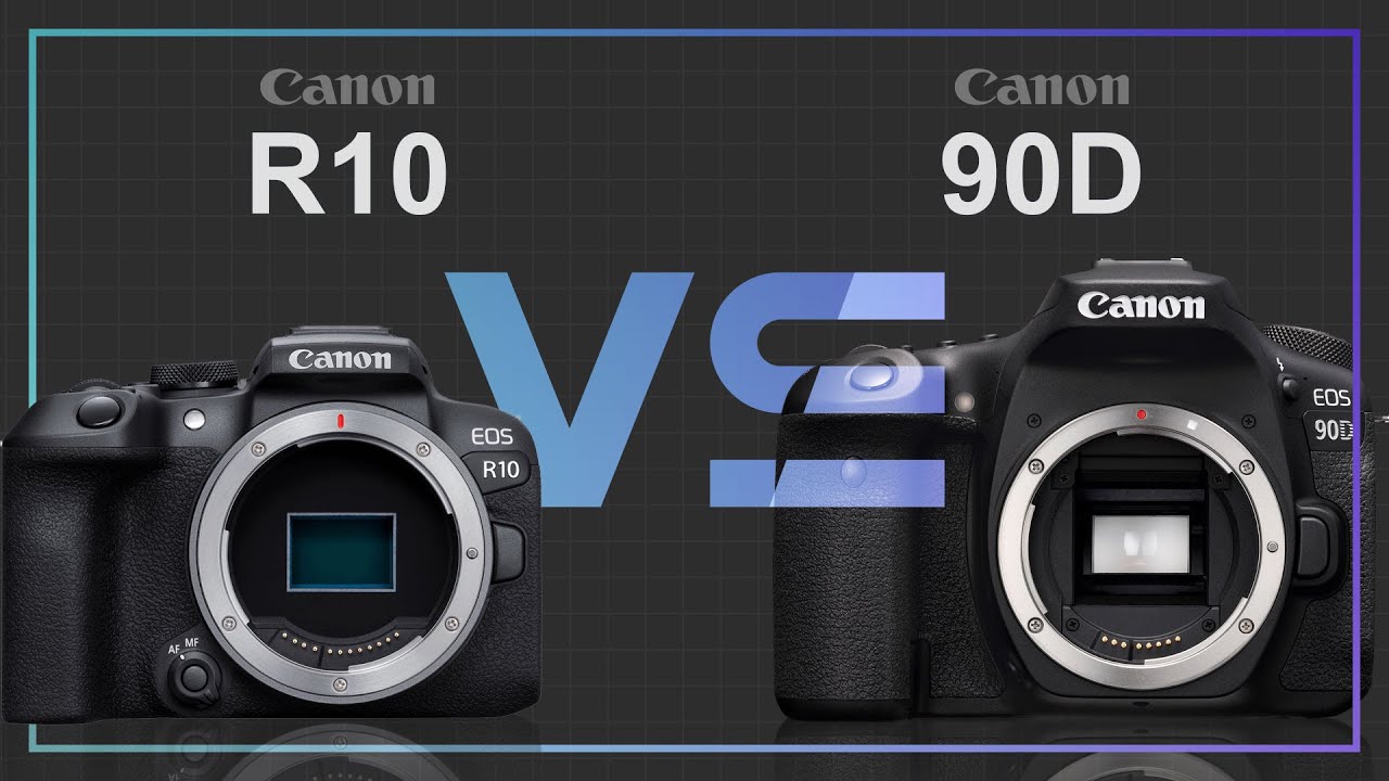 Canon EOS R10 vs Canon EOS 90D