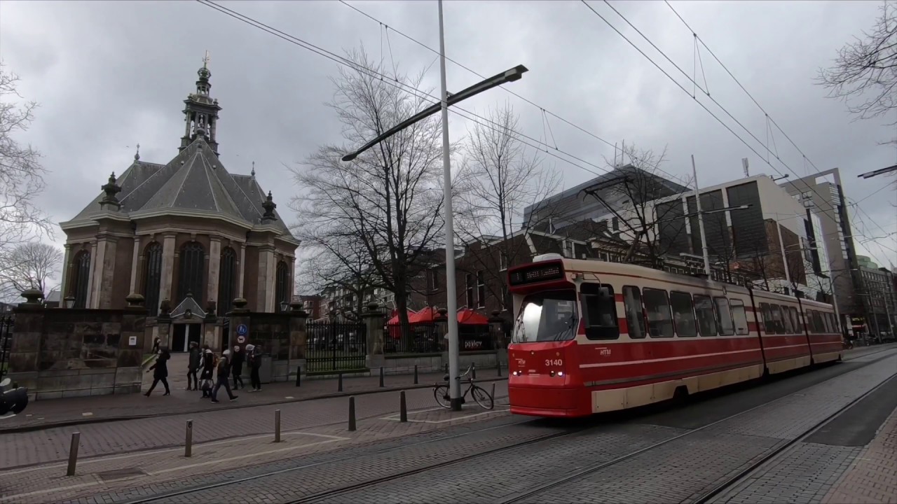 Trams in The Hague / Haagse Tram, The Netherlands - 9 March, 2020