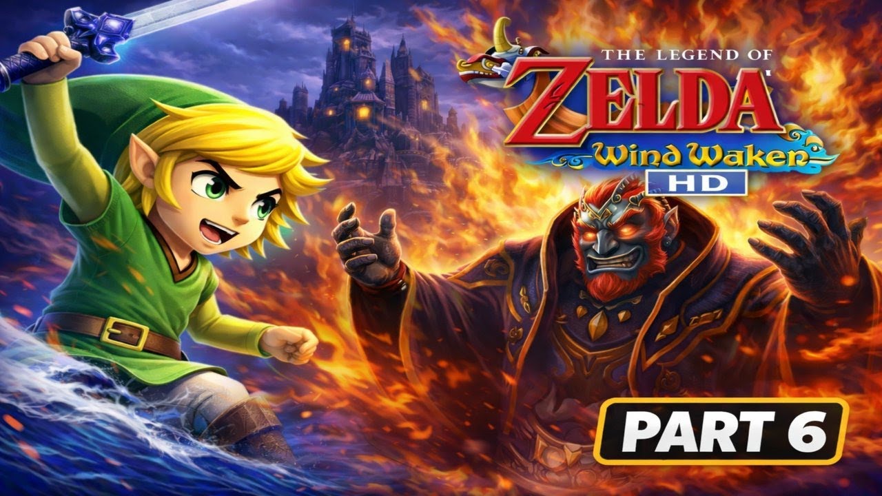 The Legend of Zelda: The Wind Waker HD – 100% Walkthrough – Part 6 | Ganondorfs Ende !?!