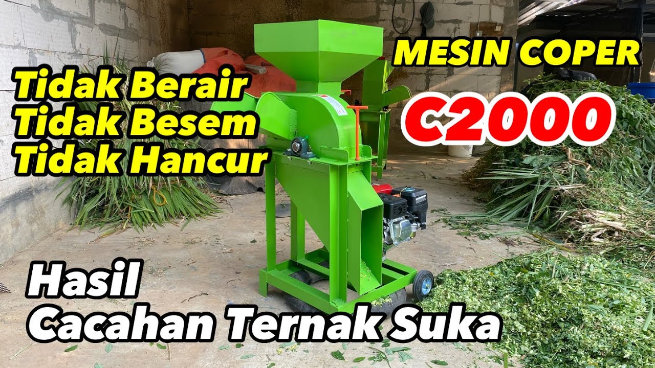 Review & Test MESIN COPER MULTIFUNGSI !!! Mesin Coper Rumput Hasil motong dan tidak berair