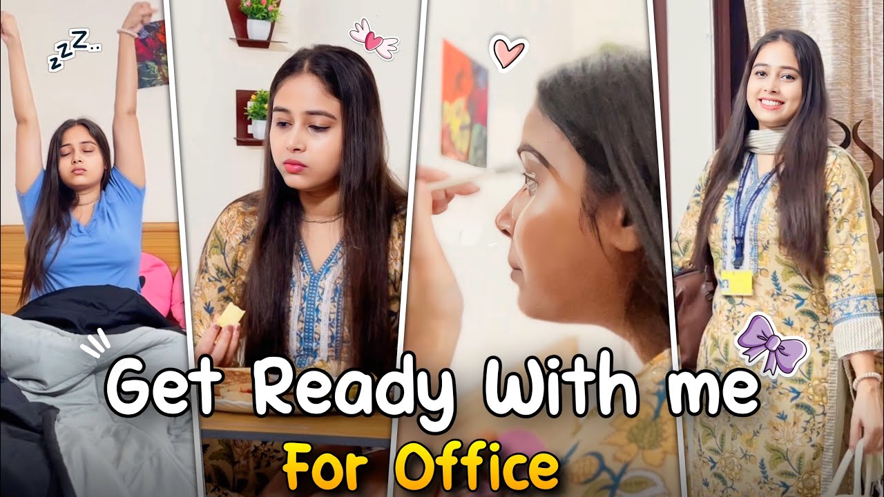 Get Ready With Me For Office ❤| ASO IN CSS🔥| GRWM | Susmita Sharma Mam #ssc #ssccgl #vlog