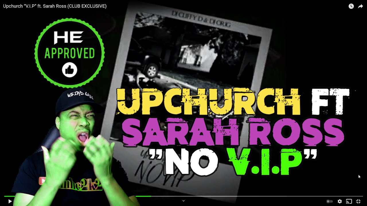 UPCHURCH FT SARAH ROSS - NO VIP (REACTION)