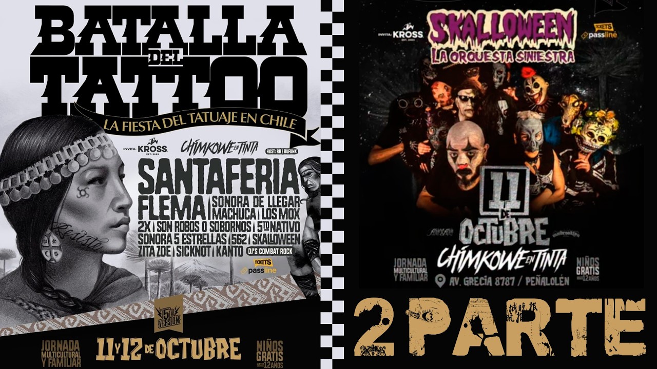 SKALLOWEEN - LA BATALLA DEL TATTO #2025 - Parte 2 | Audio B