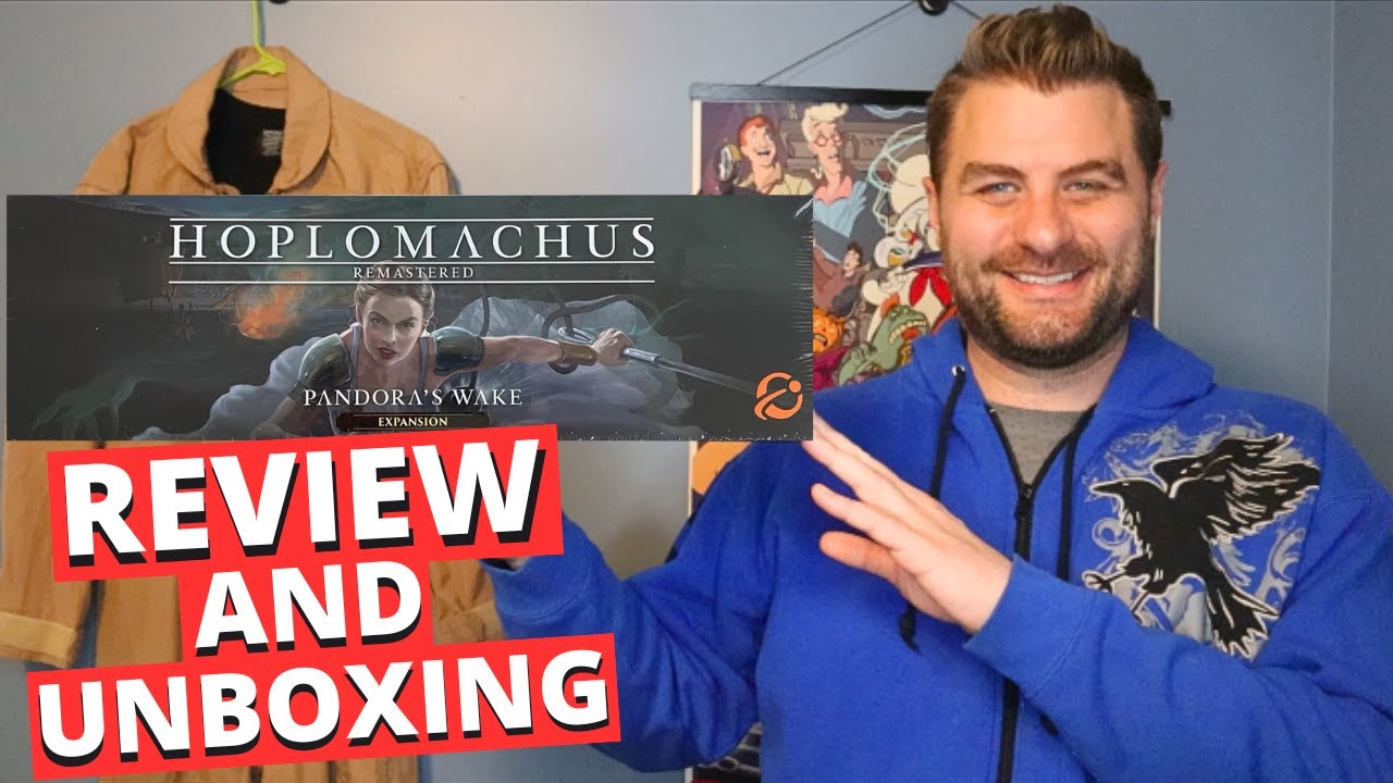 Hoplomachus Remastered Pandora's Wake Expansion Review And Unboxing