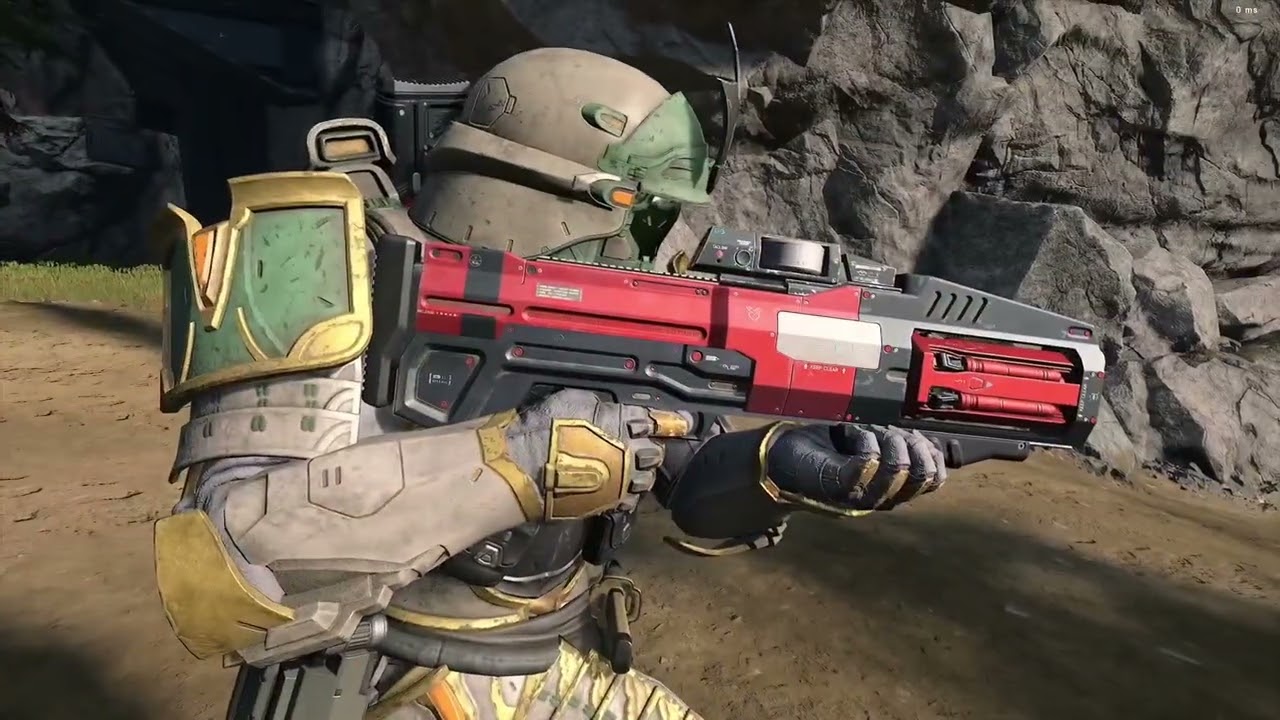 CRIMSON SERPENT WEAPON SET - DOOM & BLOOM - MEDITATIVE STATE SHOWCASE - HALO INFINITE WEEKLY 2/2/22