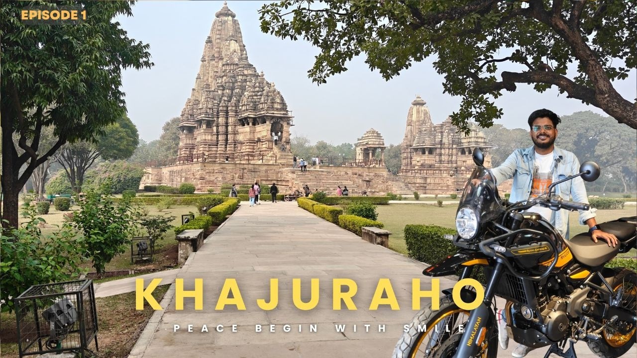 Lucknow to Khajuraho Road Trip by Bike | Travel Vlog | UP30RIDERS | EP-01 | RE Himalayan 450