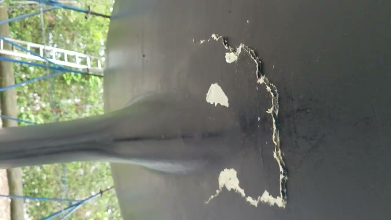 44 ft sailboat keel damage