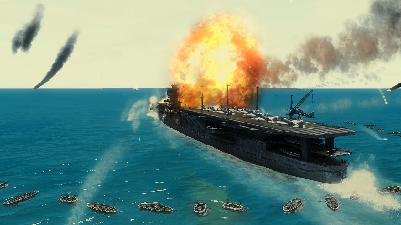 Sinking An Task Force With The HMS Lynx Titan Class Battlesub On Silent Hunter 4