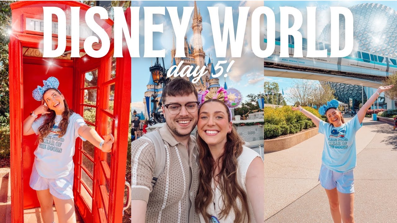 DISNEY WORLD VLOG! ✨ DAY 5 | Epcot & Magic Kingdom!🏰 Guardians 🪐 Soarin’ ☁️ HEA 🎆 Starlight Parade 🌟