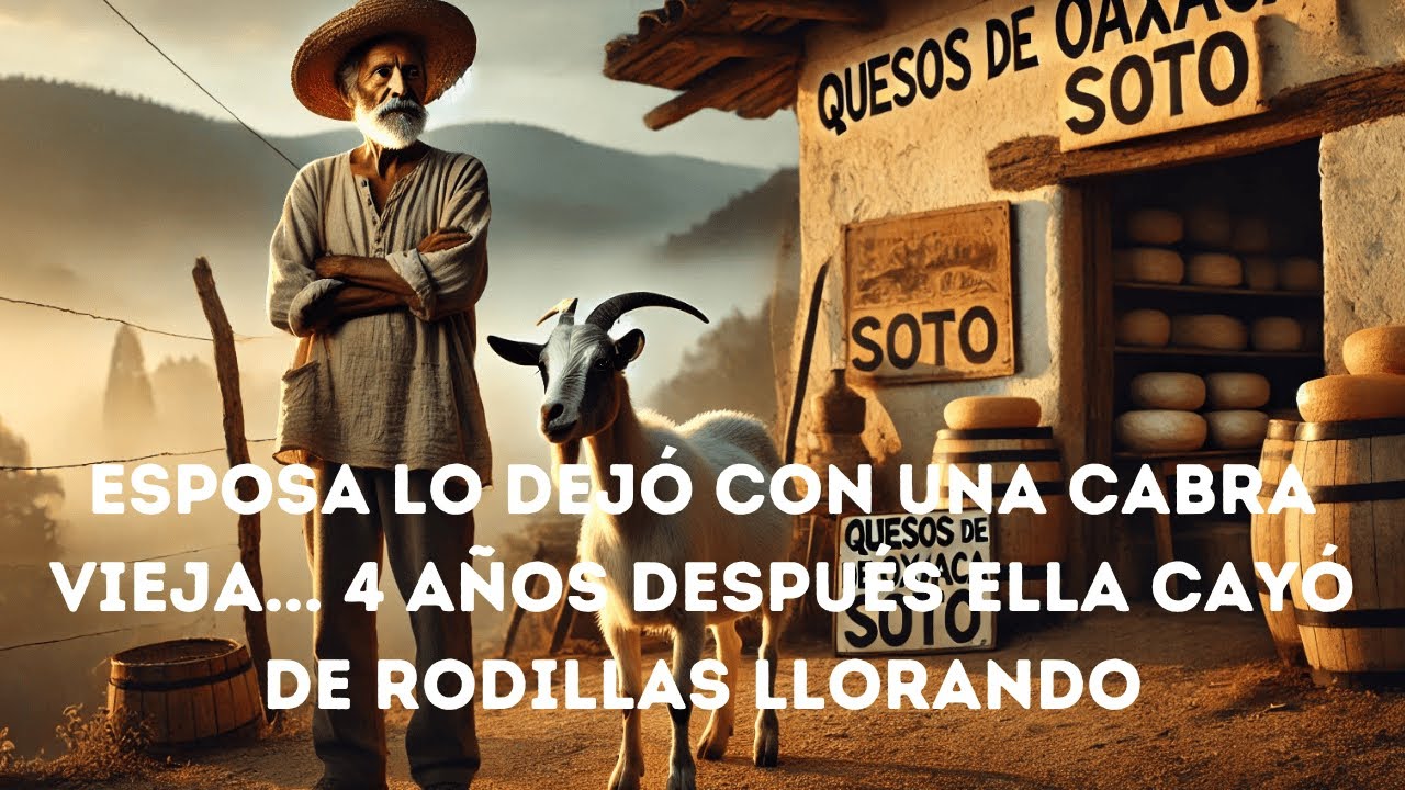 Esposa lo DEJÓ con una cabra vieja... 4 años después ella CAYÓ de rodillas llorando
