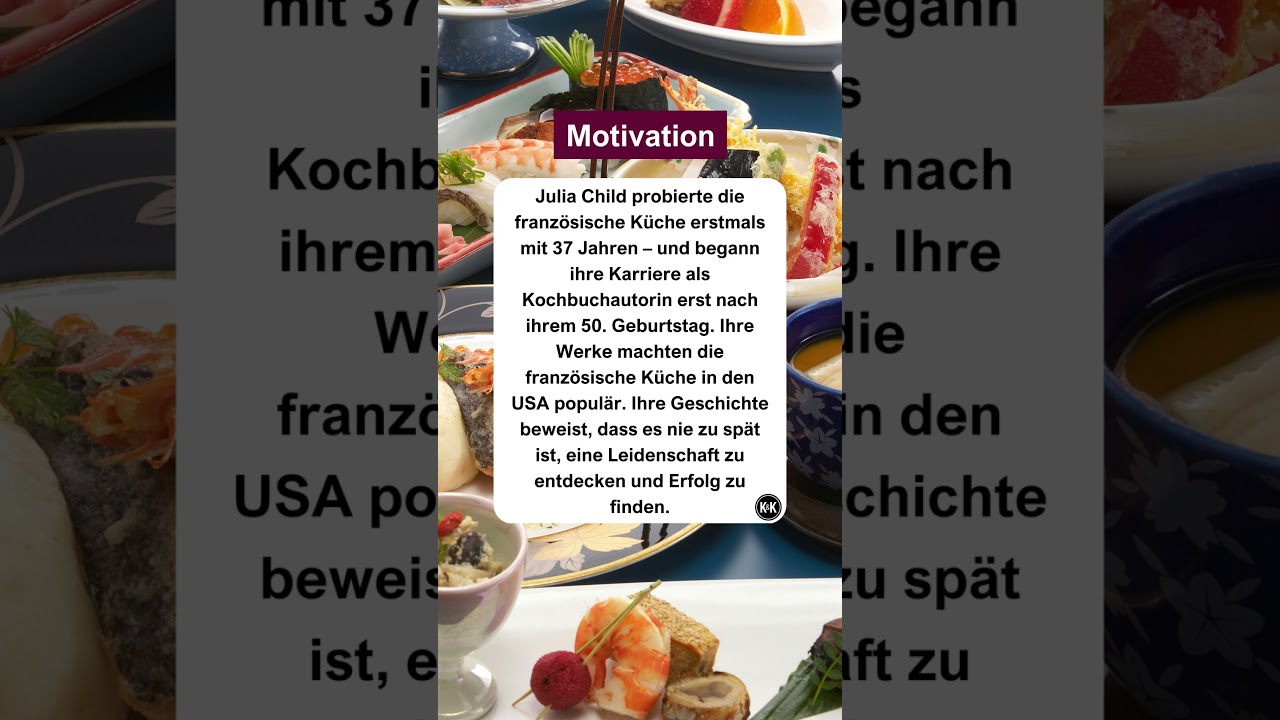 Erfolg kennt kein Alter #motivation