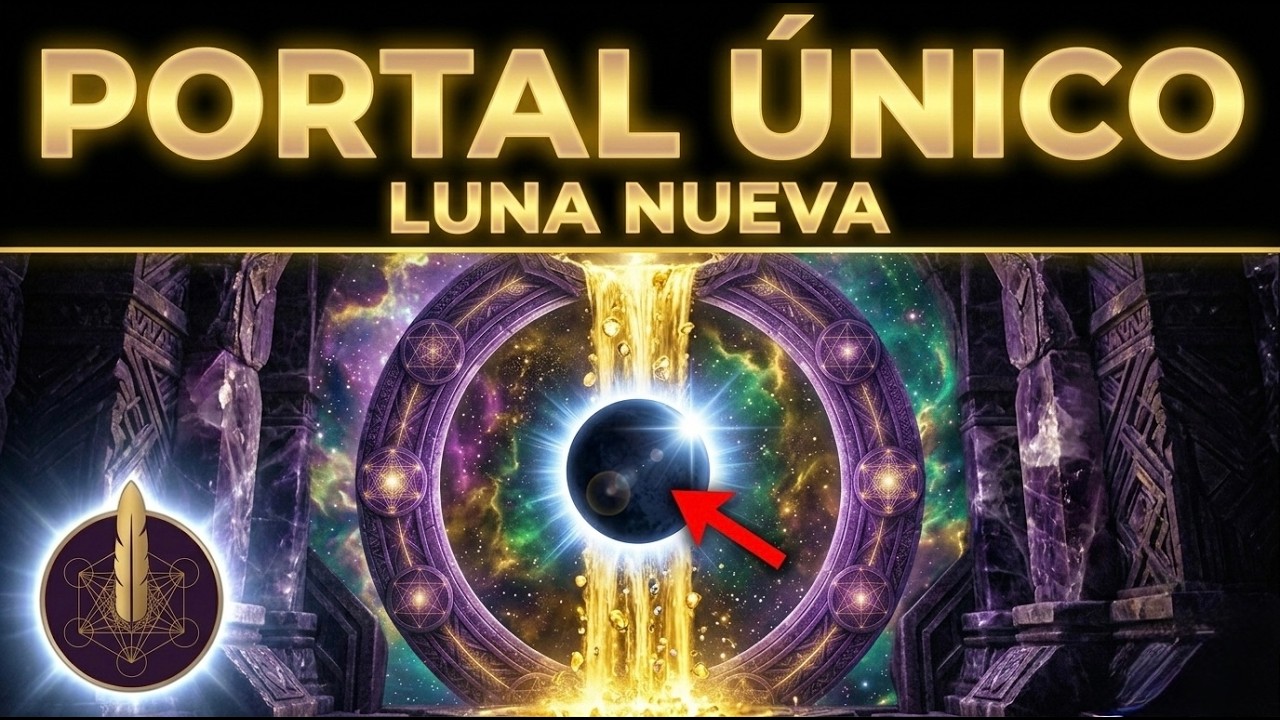 Cruza el portal único ⚠️ : La meditación de Luna Nueva que reescribe tu destino.