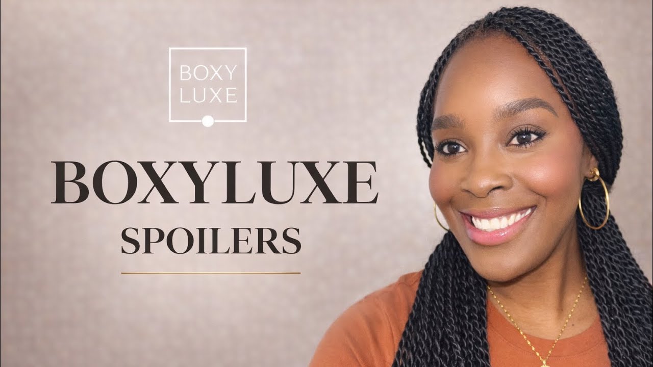 BOXYCHARM NOVEMBER 2018 SPOILERS + BOXYLUXE DECEMBER SPOILERS