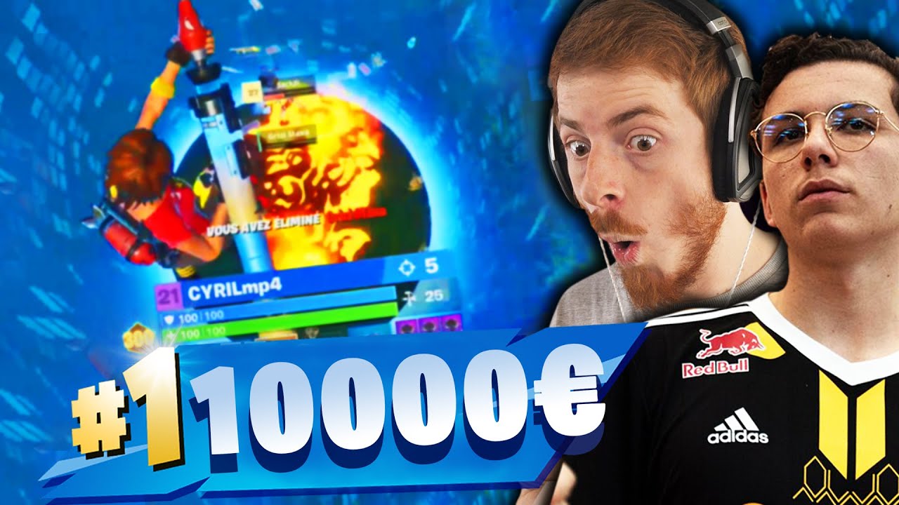ON A GAGNÉ UN TOURNOI A 10 000 € Fortnite #CarryTonVip
