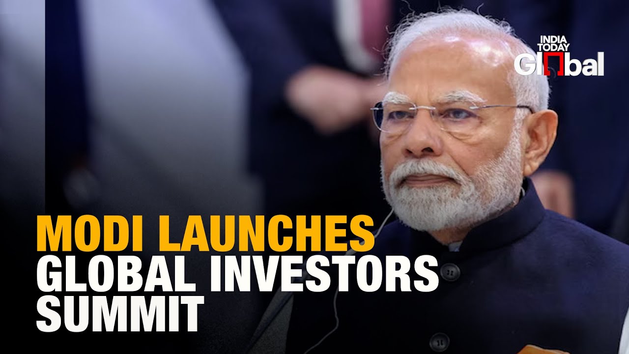 LIVE : PM Modi Kicks Off Global Investors Summit 2025