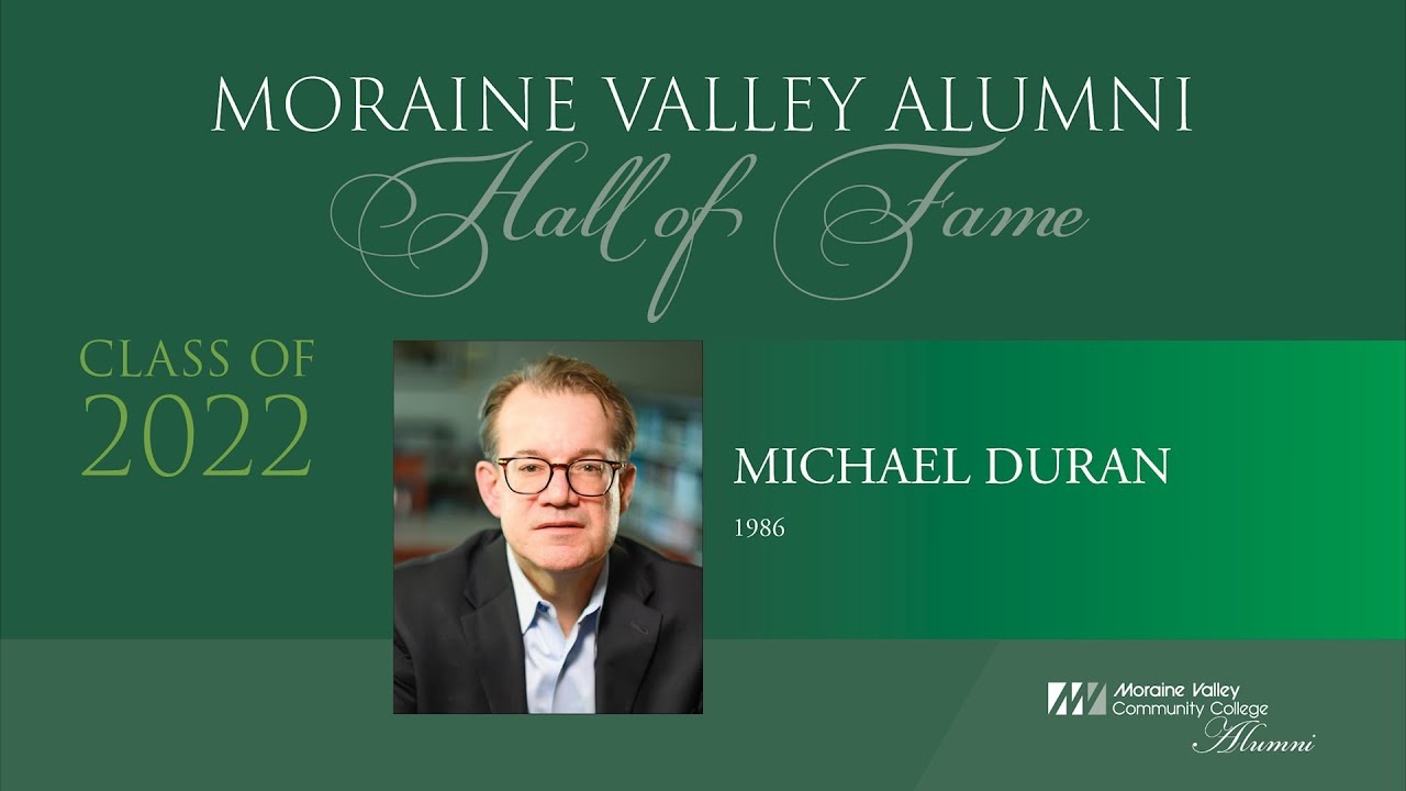 Moraine Valley Alumni Hall of Fame — Michael Duran