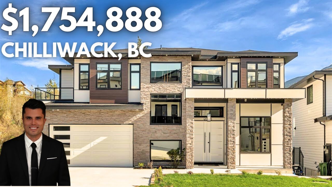 🏡 Luxury Home Tour | Breathtaking Views of Cultus Lake & Chilliwack River | Promontory, BC
