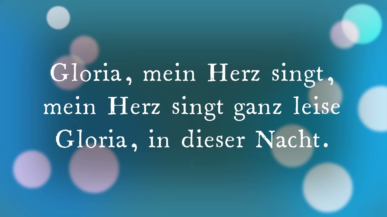 Mein Herz singt