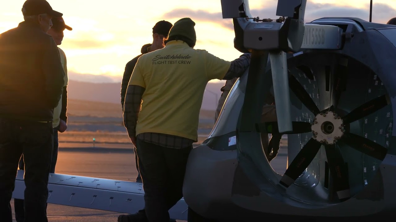 NEW FLIGHT TEST ACTION WITH THE SWITCHBLADE FLYING SPORTS CAR | 2023