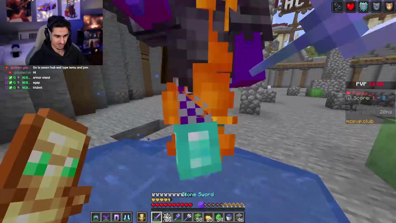 Donut SMP Live | Teleporting to Viewers | Reactions & PVPing