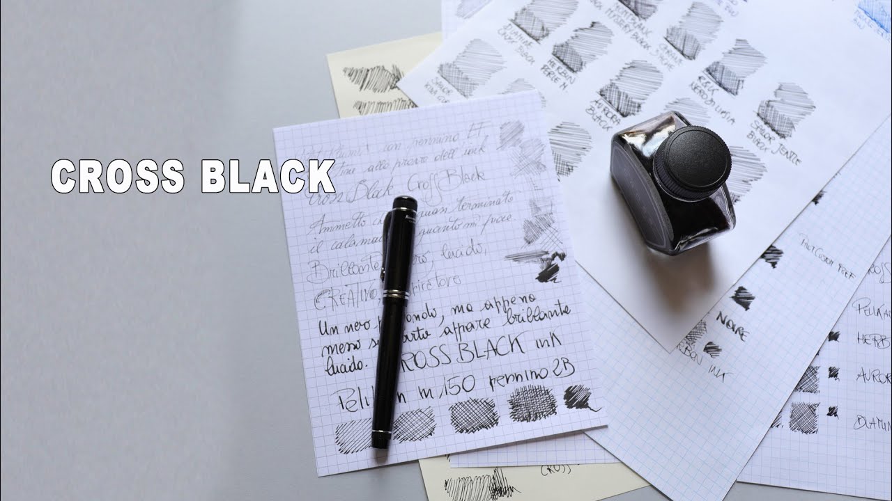 Inchiostro Cross black - Full test & review