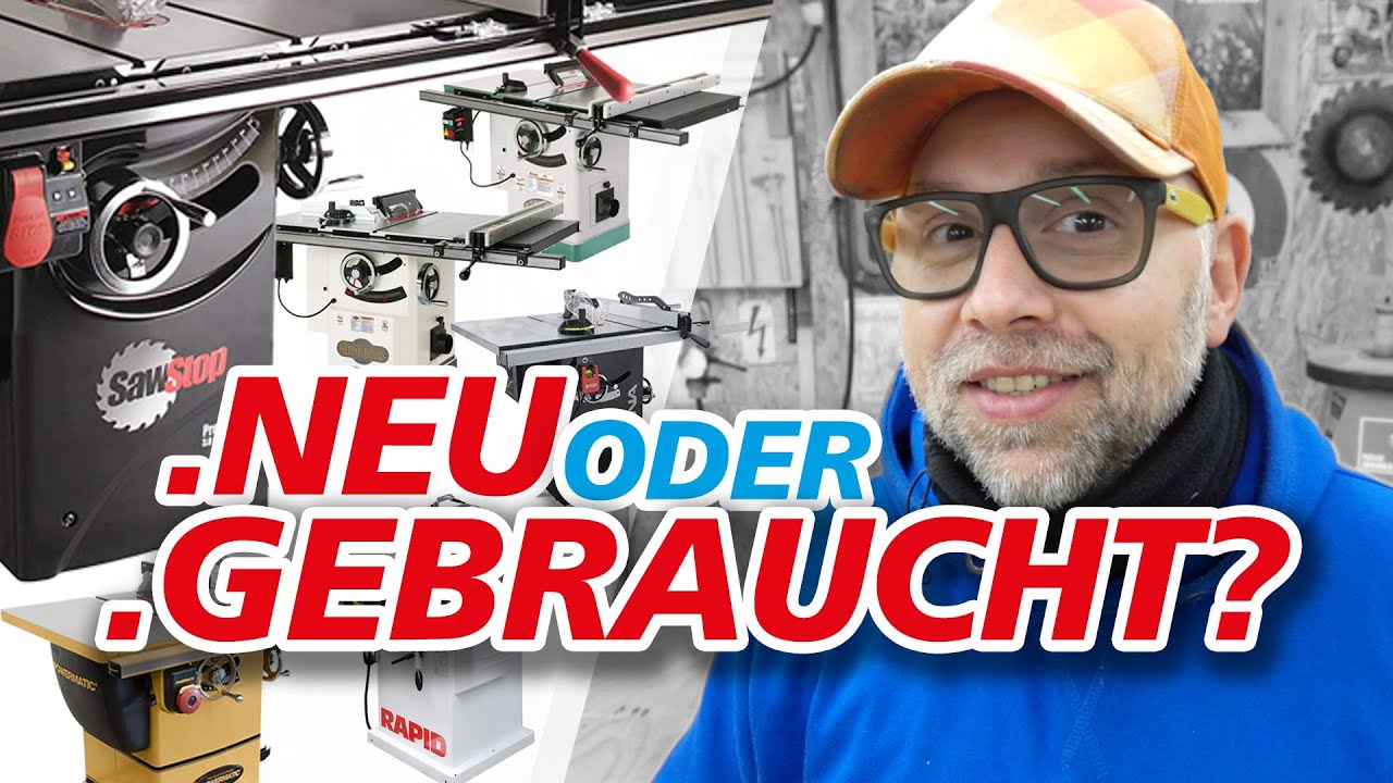 Diese ENTSCHEIDUNG ist mir NICHT LEICHT gefallen! | Tischkreiss&auml;ge kaufen | NEUE.WERKSTATT