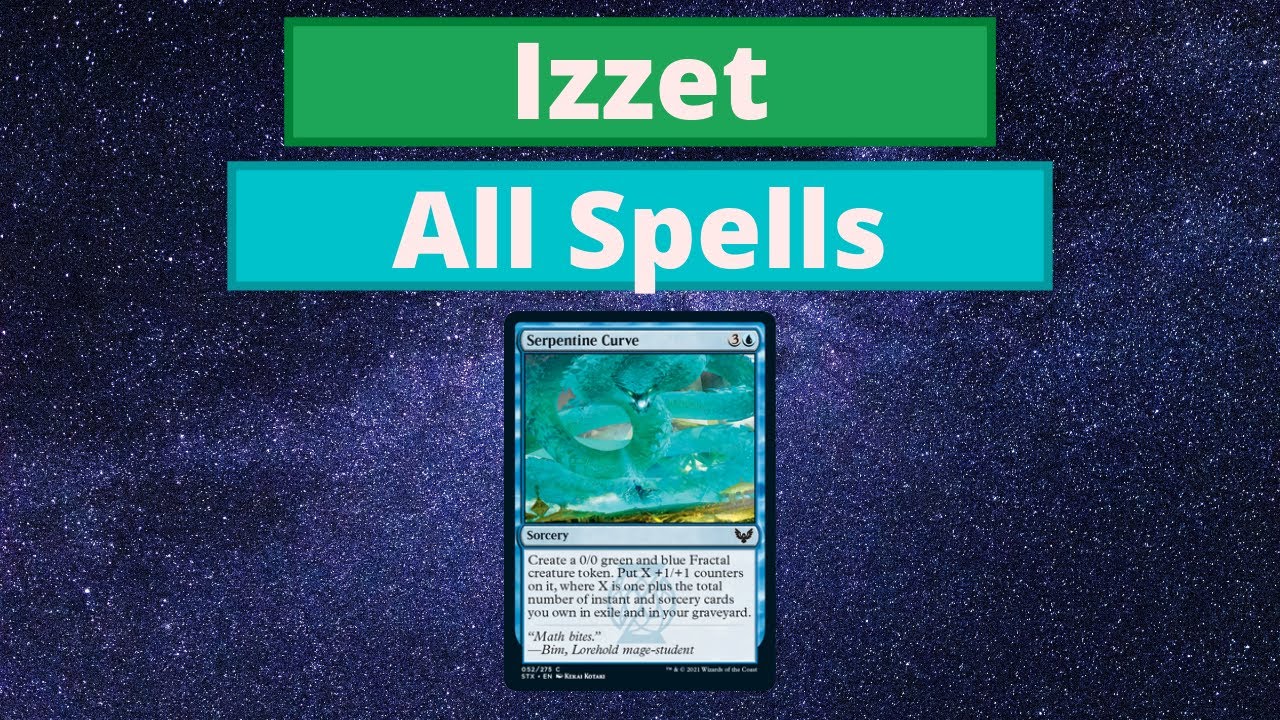 Failing at Izzet All Spells