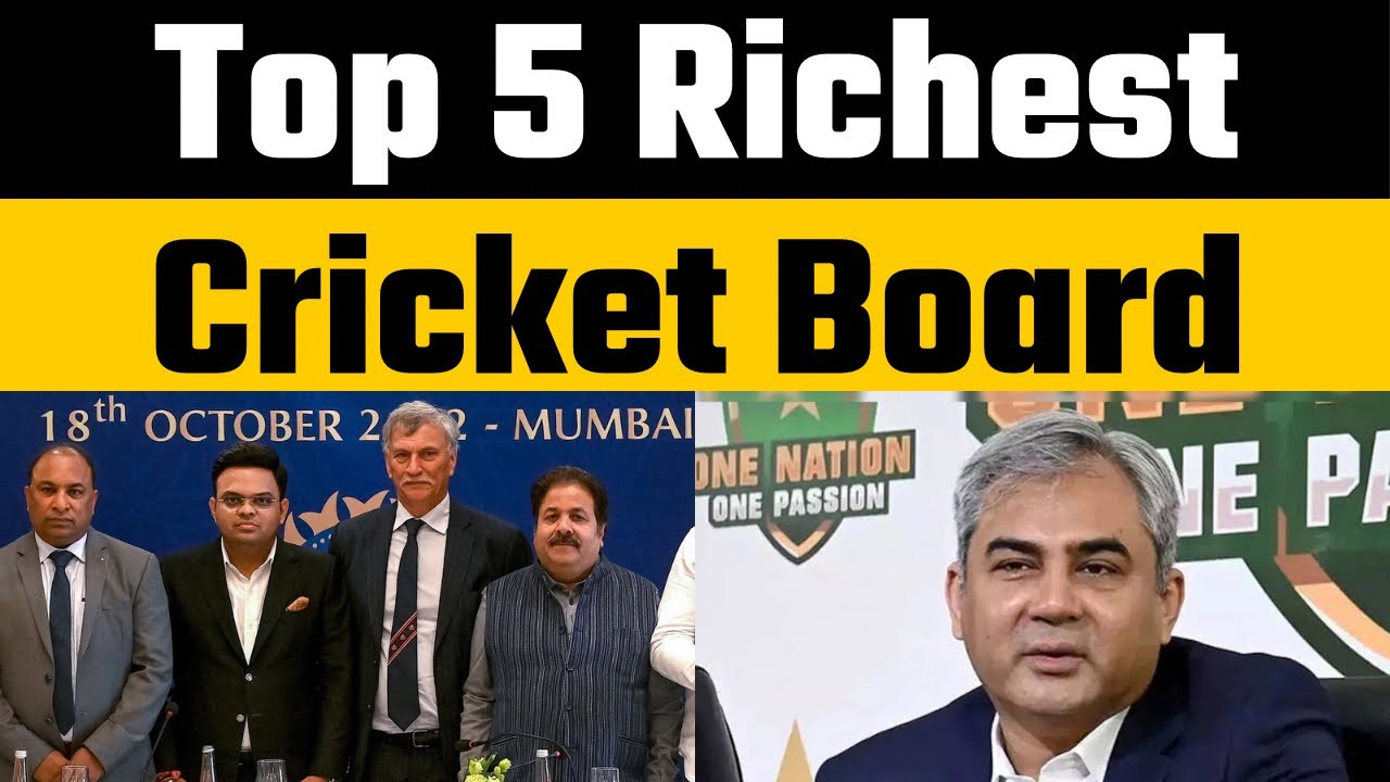 Top 5 Richest Cricket Boards in the World | Net Worth, Revenue & Power Rankings 2026