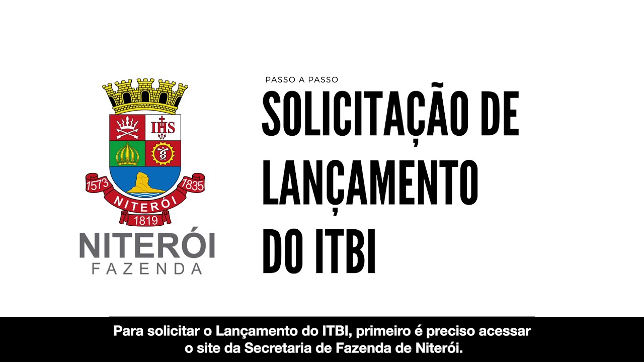 Lan&ccedil;amento do ITBI passo a passo