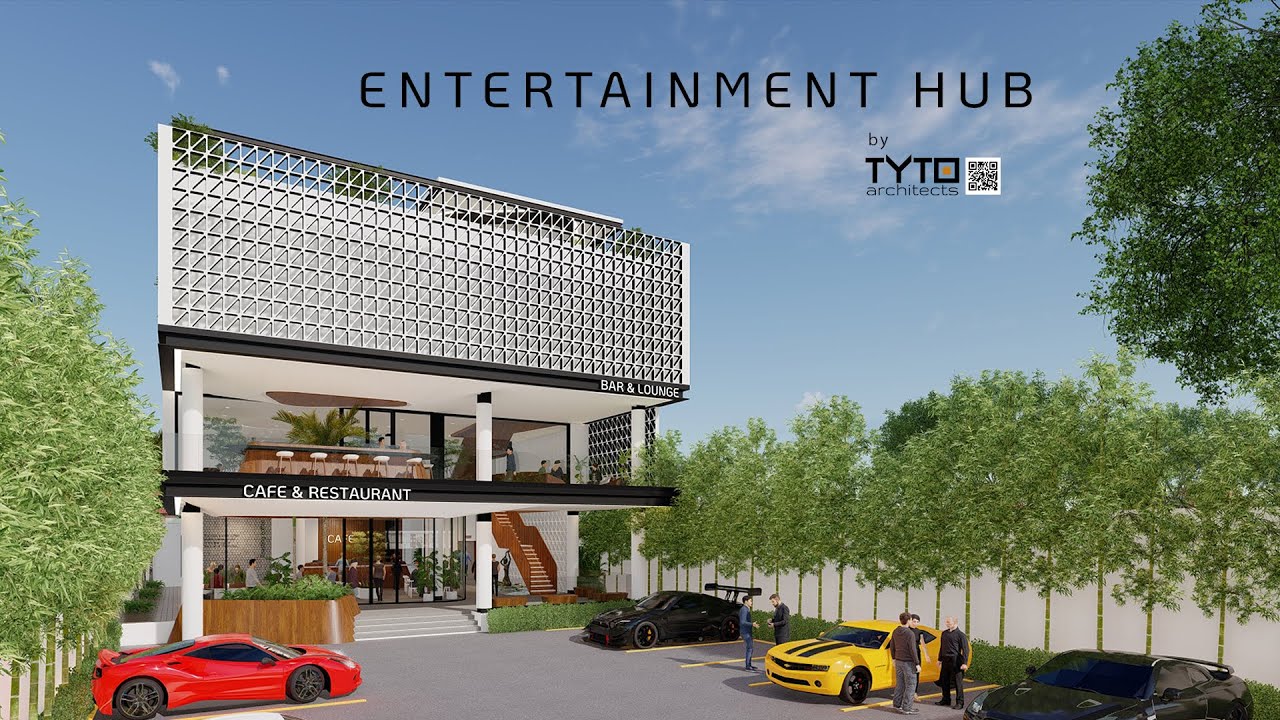 Proposed Restaurant & Club (Day Scene)
