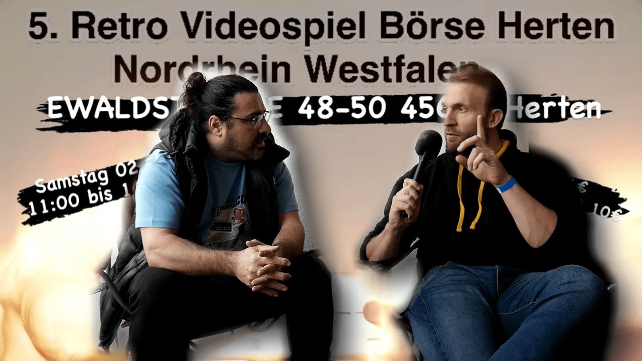 @retro_games_world & ​ArpaDeluxe auf der Retrobörse in Herten I Frage antwort Runde I VGA I Wata