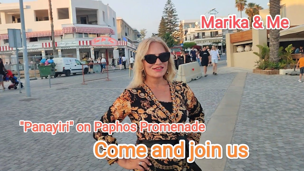 Panayiri Street Market Kato Paphos.. Paphos Promenade Cyprus