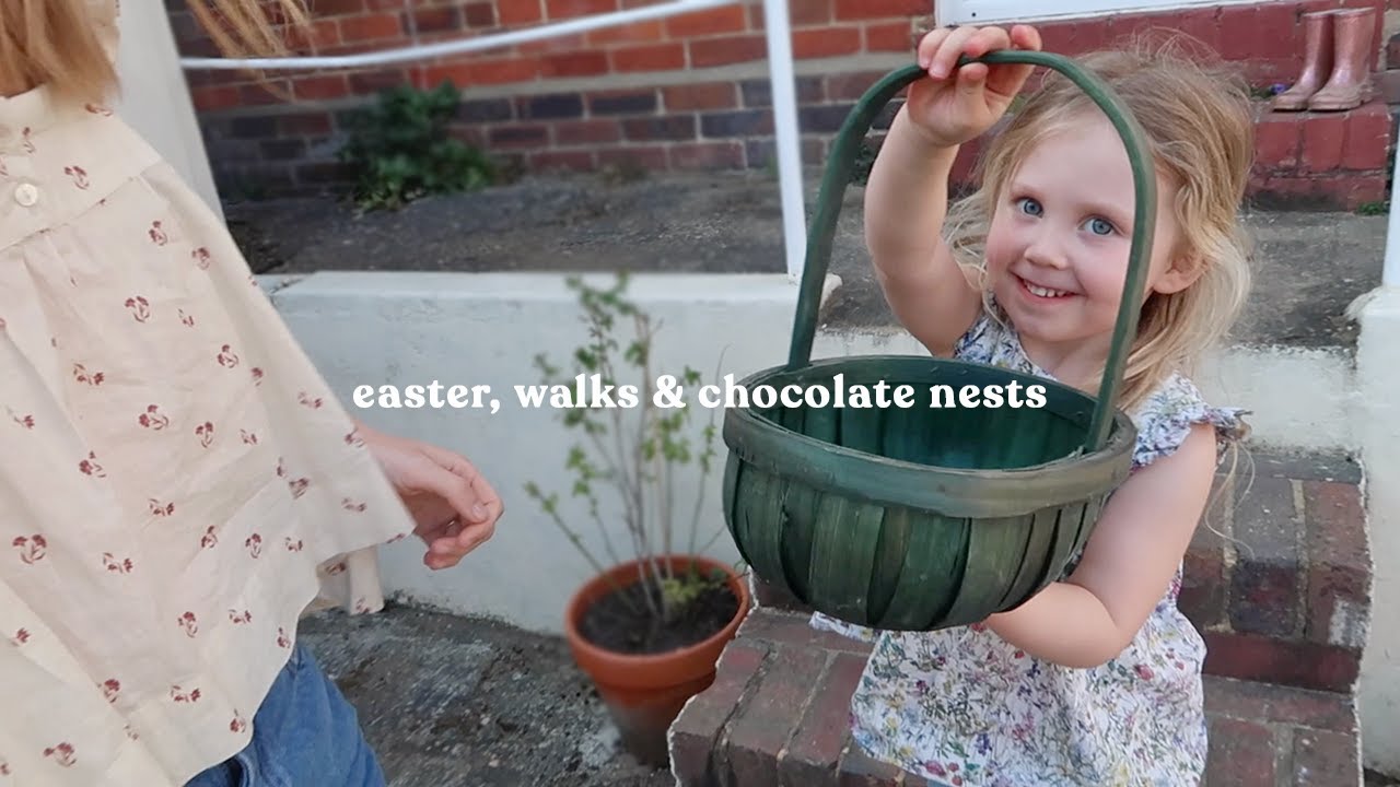 Easter, Woodland Walks & Making Chocolate Nests | Rhiannon Ashlee Vlogs