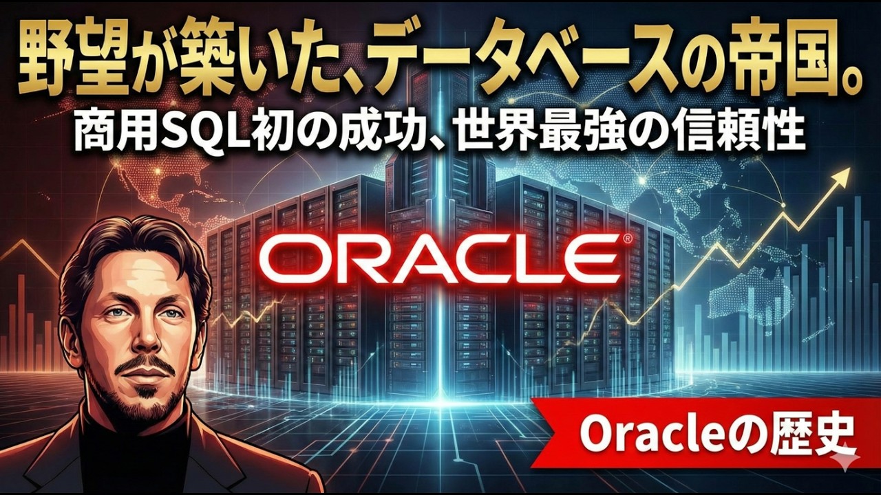 Oracle（オラクル）：野心、タイミング、そして技術。それはシリコンバレーに吹き荒れた、奇跡の嵐（パーフェクトストーム）だった。パーフェクトストーム。オラクル誕生秘話