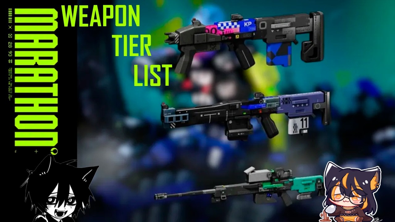Marathon Weapon Tierlist, Personal opinion  #ArmoryArsenal #MarathonTheGame