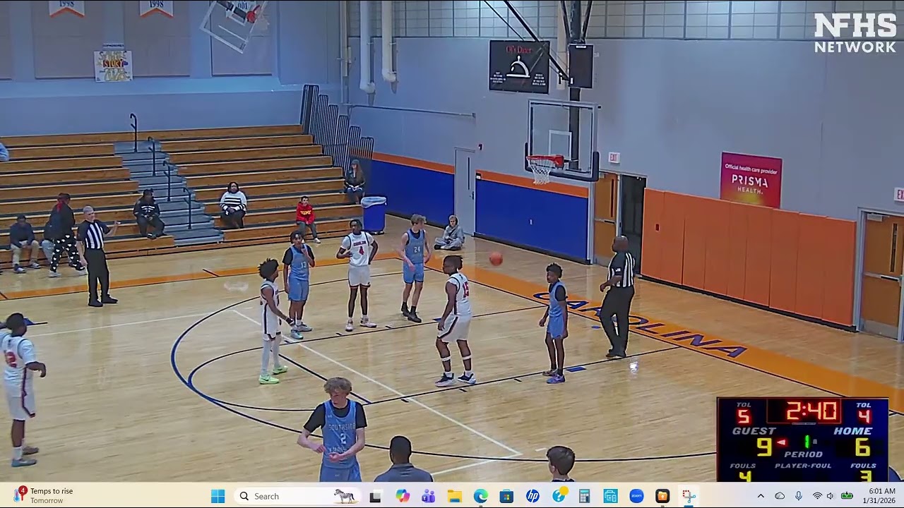 SCS Varsity vs Carolina