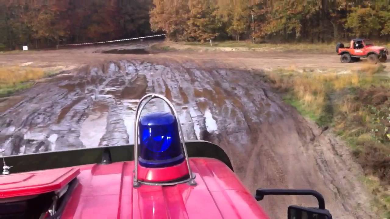 Bosbrandweer bij 4x4 Drenthe