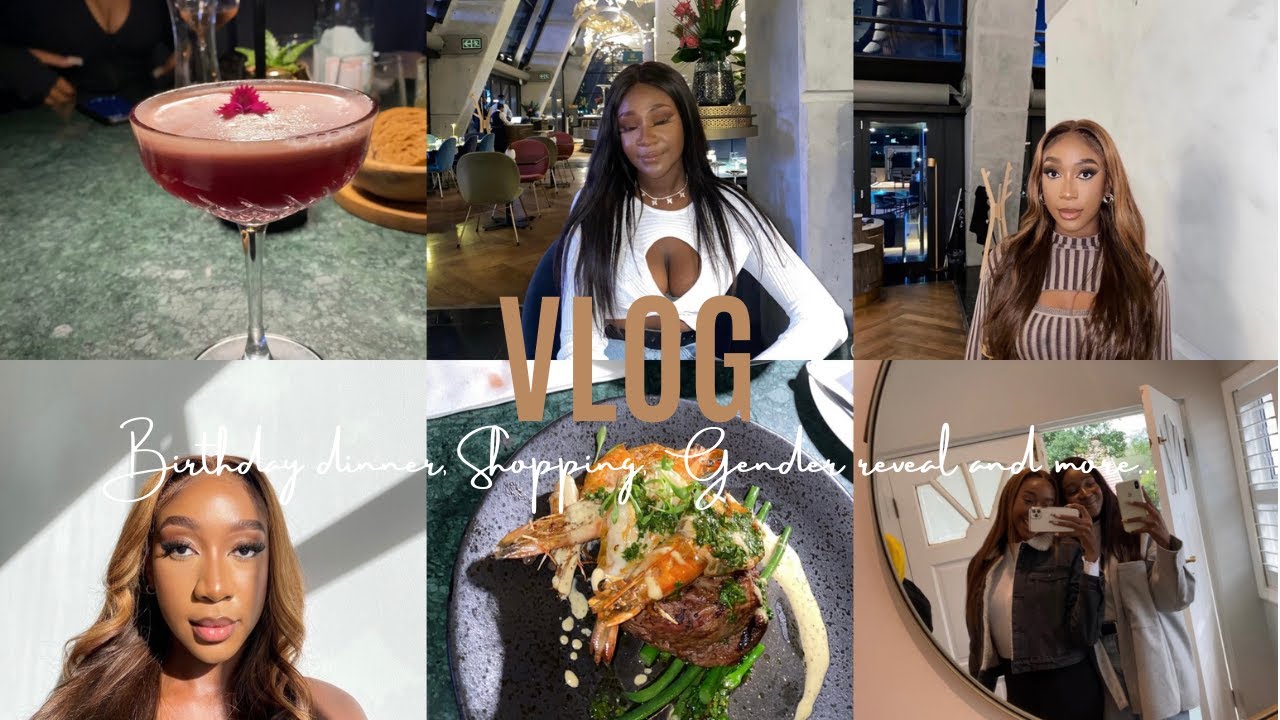 VLOG: Dinner in Sandton, Shopping & Gender Reveal !