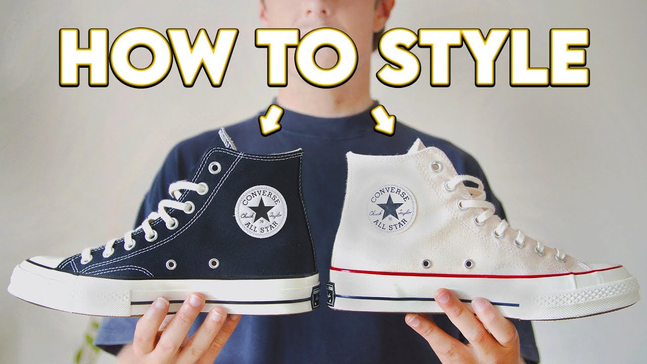 Мои любимые способы стилизовать кеды Converse Chuck 70-х! (На любой сезон)