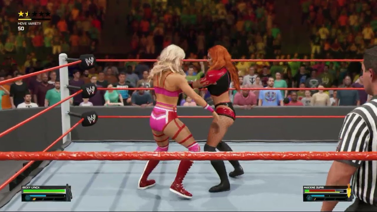 Becky Lynch vs Maxxine Dupri
