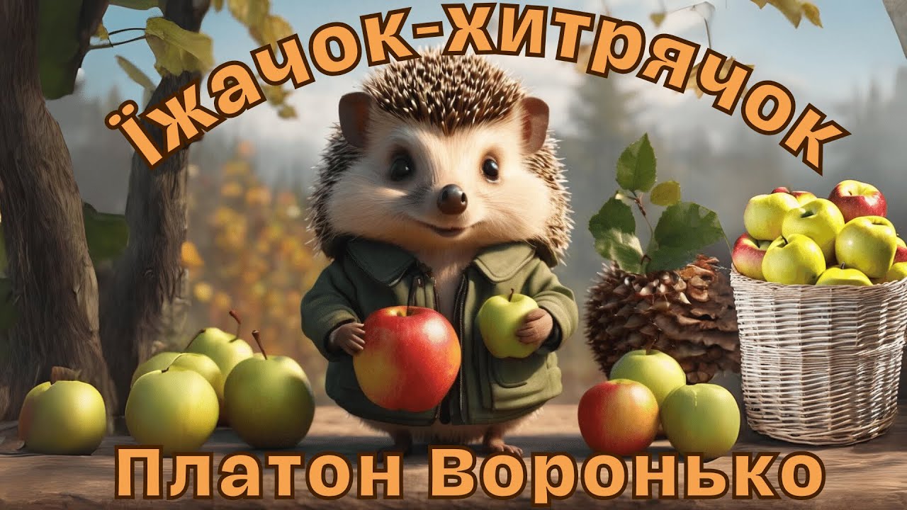 Їжачок-хитрячок 🦔 Вивчення вірша за допомогою мнемотаблиці